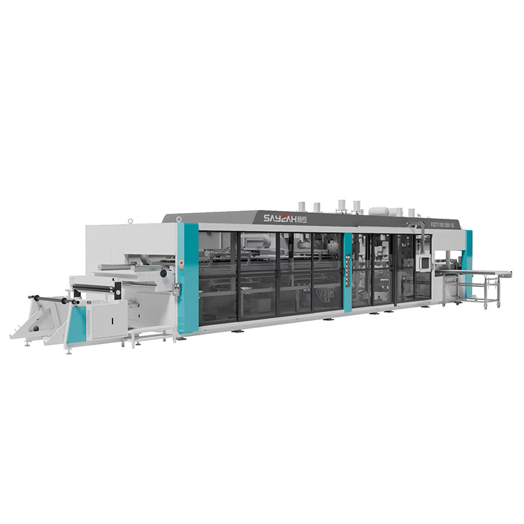 FSCT-1100/850 Intelligence Pressure and Vacuum Multi-Station Thermoforming Machine
