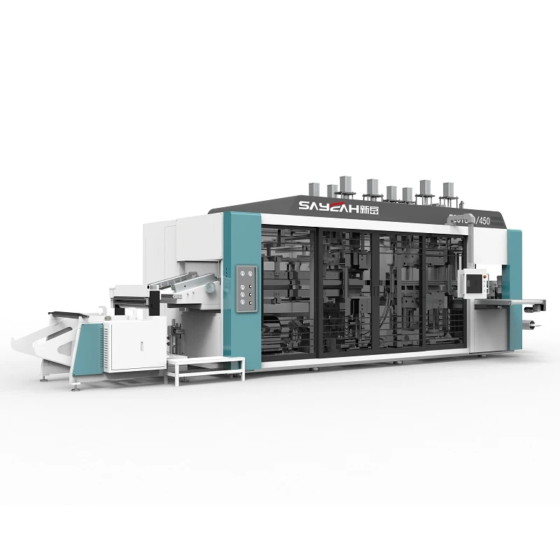 4 Station Thermoforming Machine