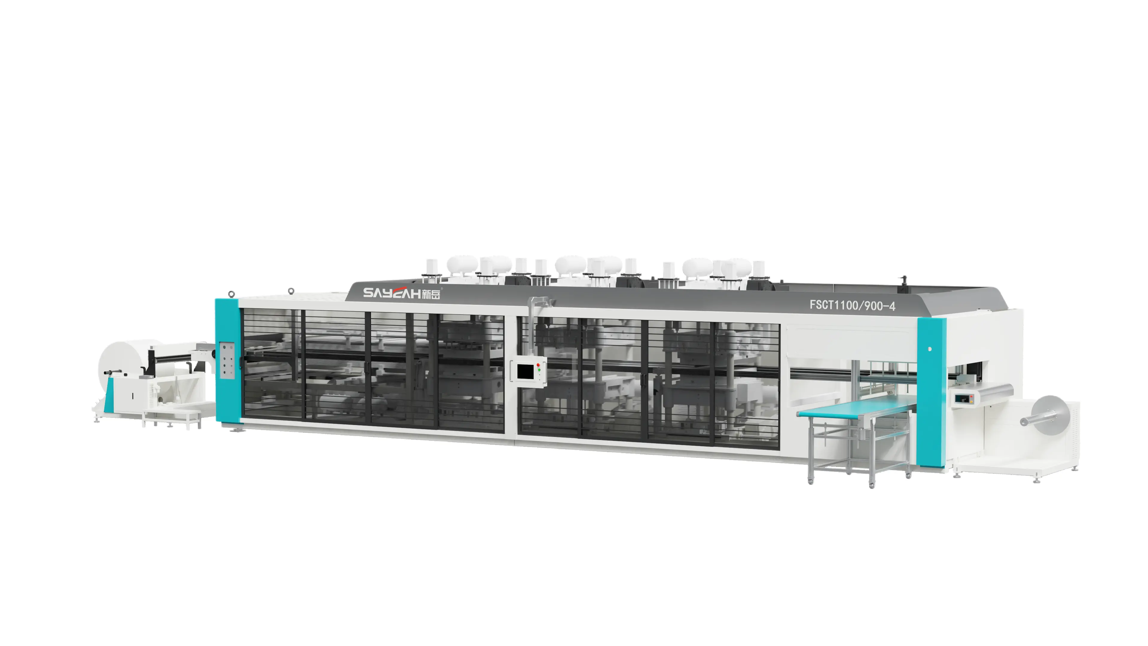 Fully Auto Plastic 3/4 Station Themoforming Machine