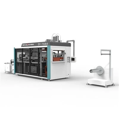 plastic cup thermoforming machine